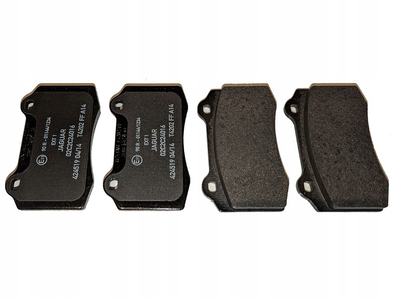 фото №1, Jaguar s-type r xj x350 xjr 4.2 s/c тормозные колодки тормозные задняя c2c24016 оригинал!