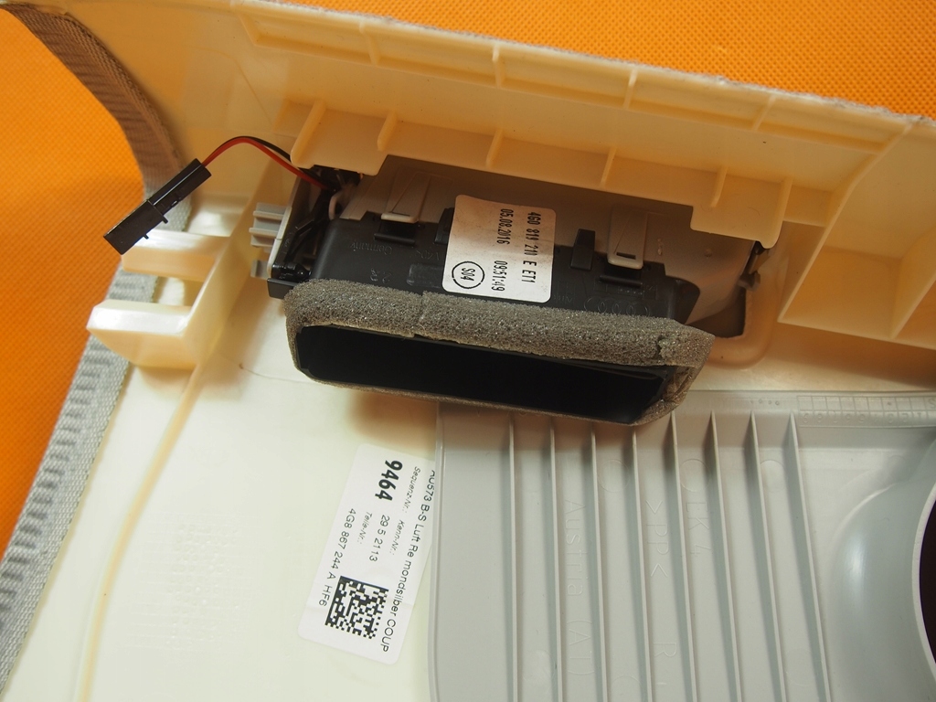 фото №8, Audi a7 4g оббивка стельовий середня повітропровід pr 4g8867244a / 4g0819210e