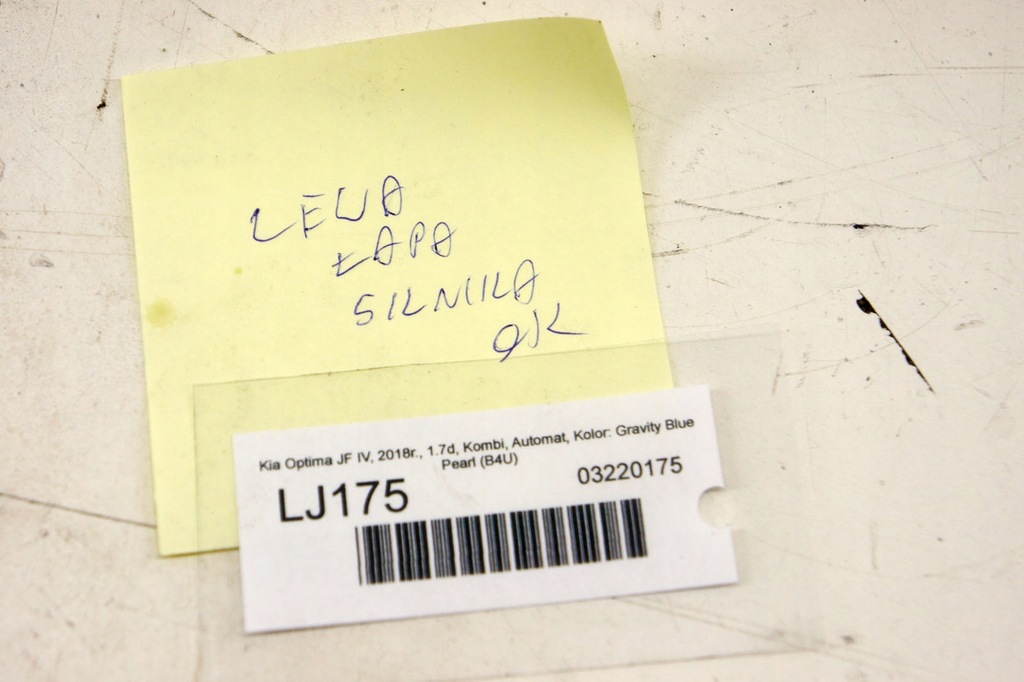 фото №6, Lj175 kia optima iv jf 1.7crdi кронштейн двигателя левая