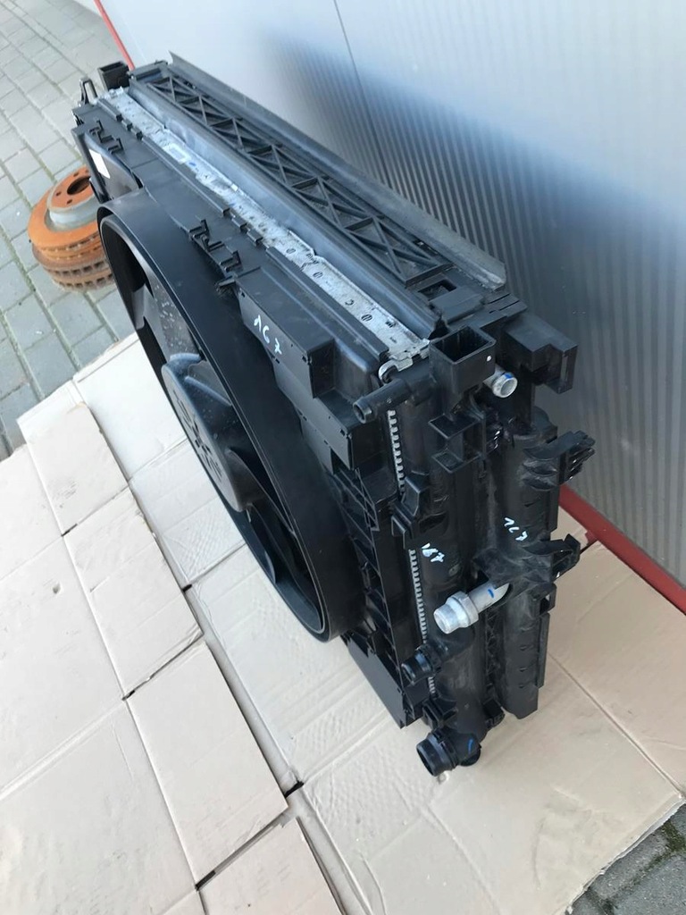 фото №8, Mercedes gle w167 167 радиатор радиатор вентилятор хороший комплект