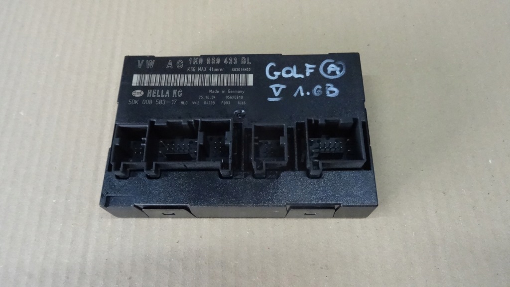 фото №1, Golf v модуль комфорта 1k0959433bl