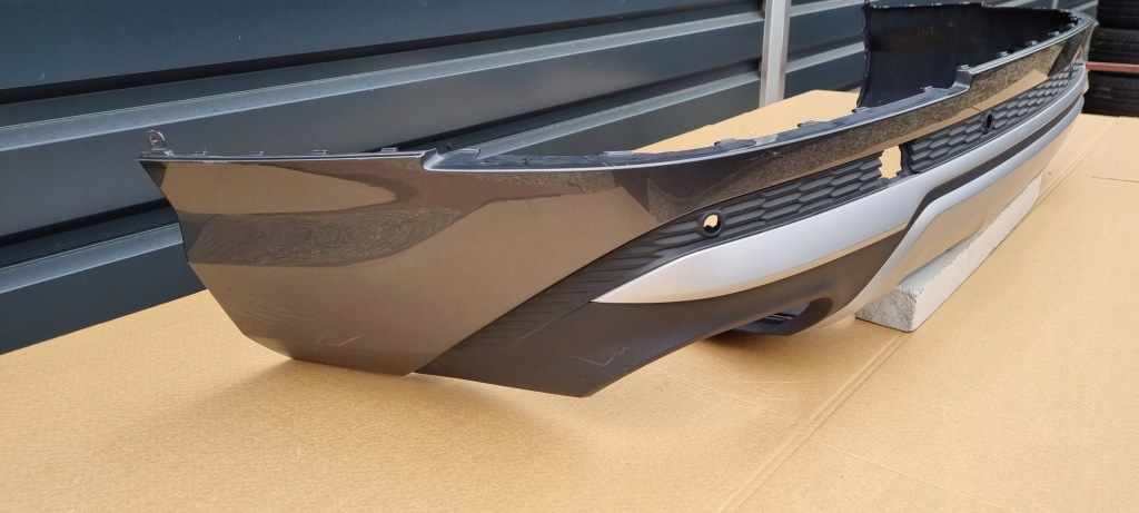 Audi q7 s-line lift 19- бампер задня оригінал d183 Зі Шроту