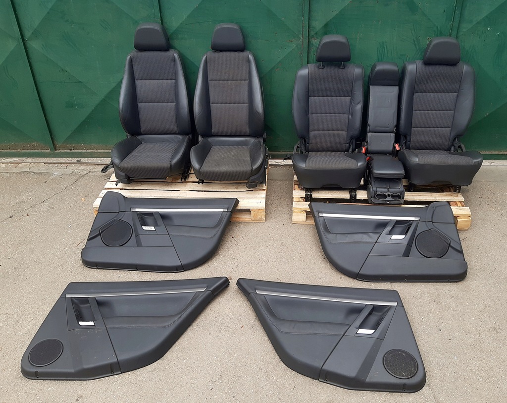 фото №9, Opel signum lift сиденья полукожа комплект сидений eu