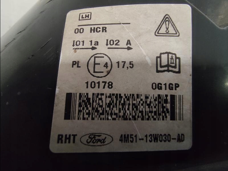 фото №6, Лампа передняя перед ford focus mk ii 2 4m51