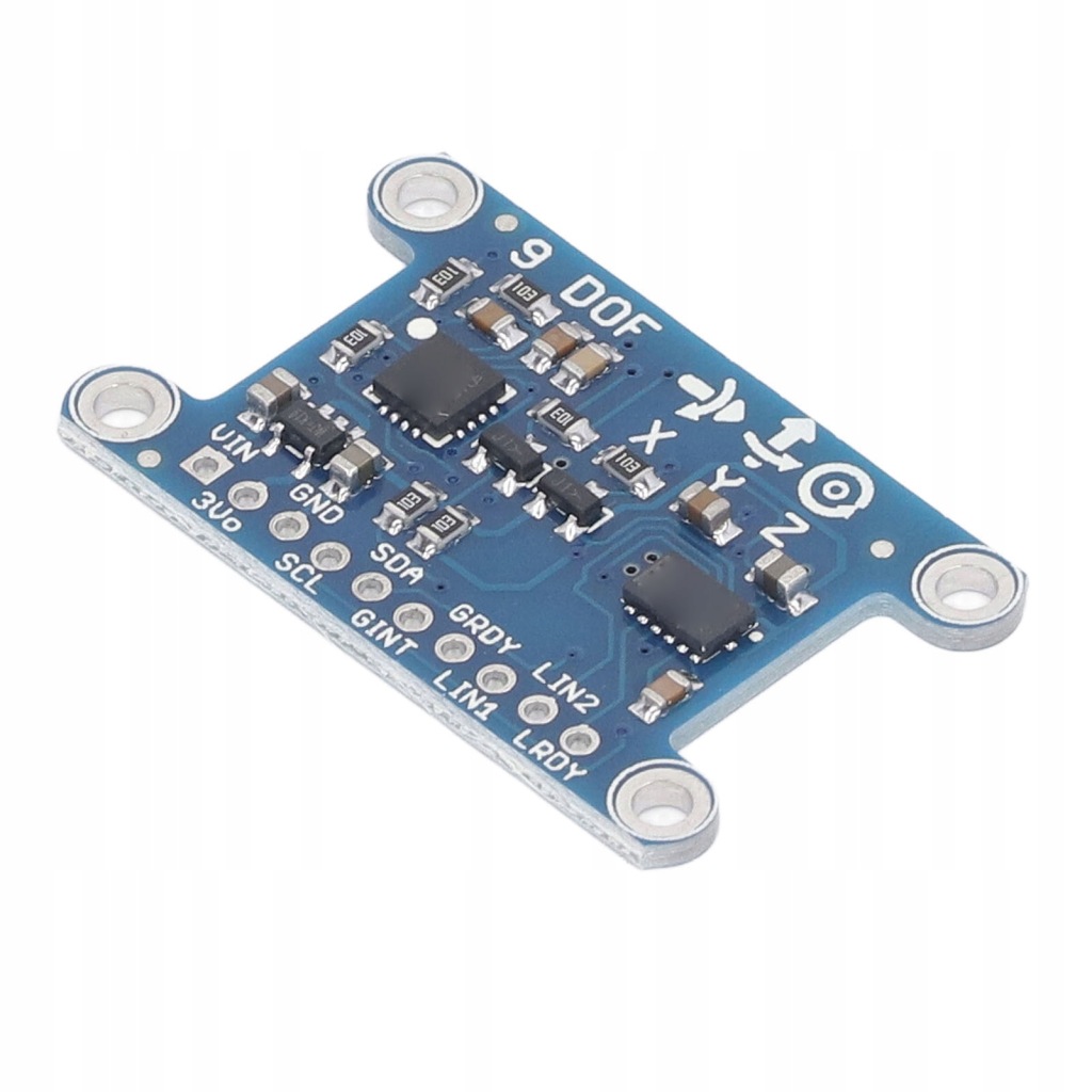 Датчик скорости угловой 9 оси  модуль гироскопический цифровой магнитный 3-5 v Оригинал