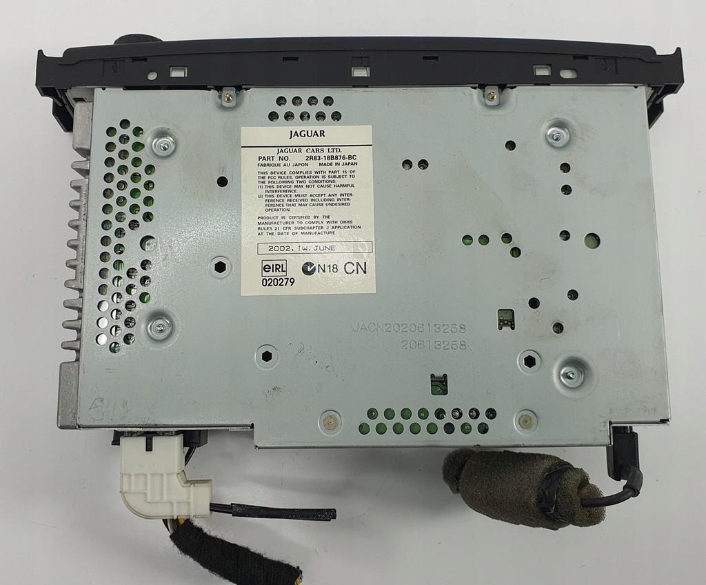 фото №7, Радіо cd jaguar s-type 2r83-18b876-bc