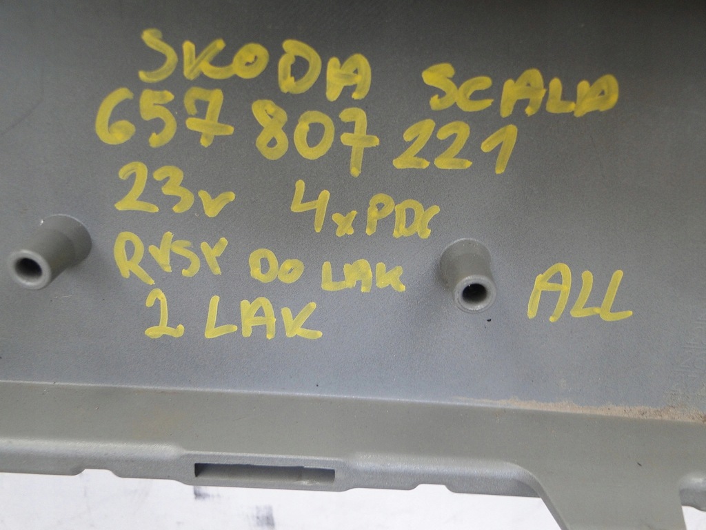 фото №14, Бампер перед skoda scala 657 4xpdc 657807221