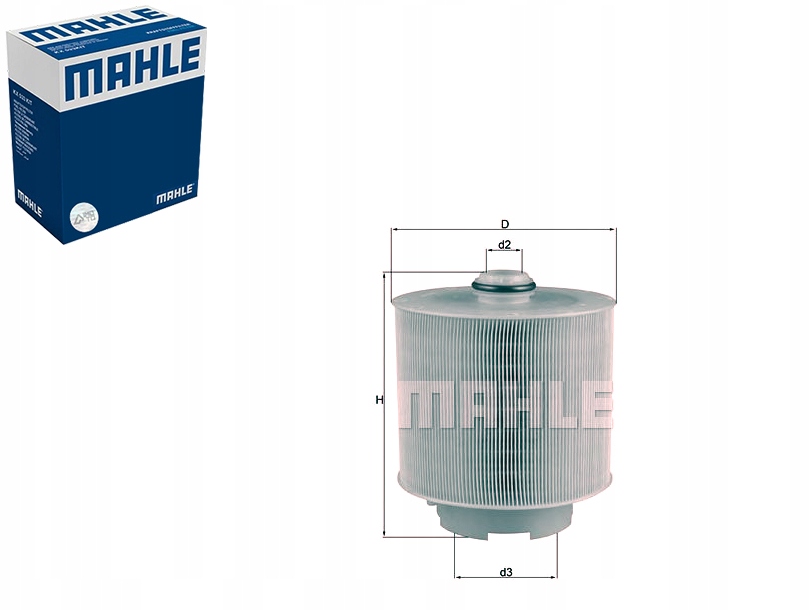 фото №1, Mahle фильтр воздуха audi