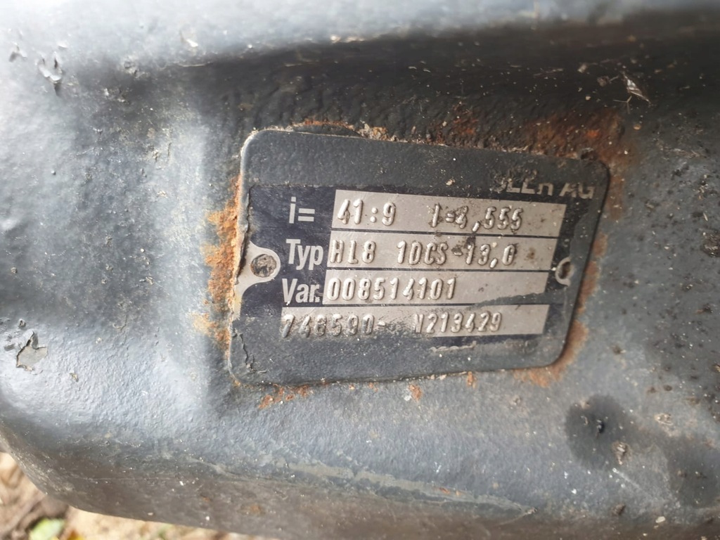 фото №6, Вкладиш заднього міст hl8 41/9