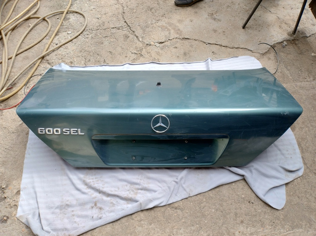 фото №1, Кришка багажника задня задня przedlift bez іржа mercedes w140