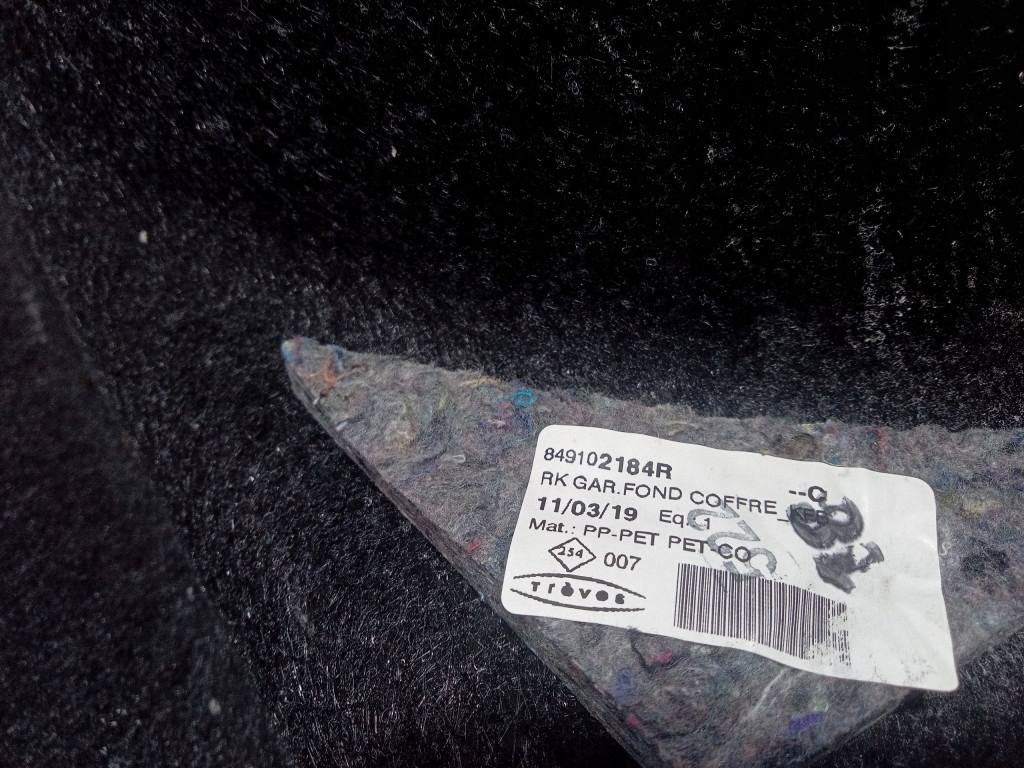 фото №5, Renault megane iv kombi обшивка вкладыш багажника 849102184r