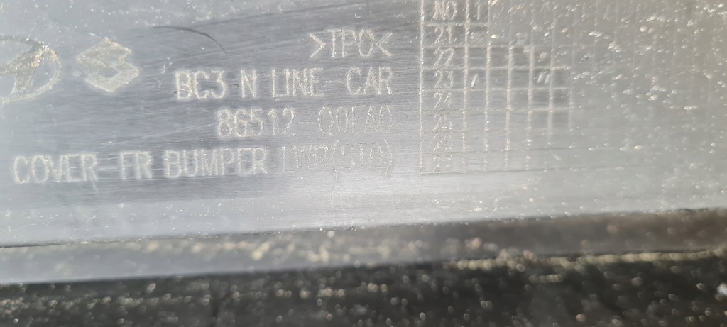 фото №10, Бампер hyundai i20 iii n line перед передній org