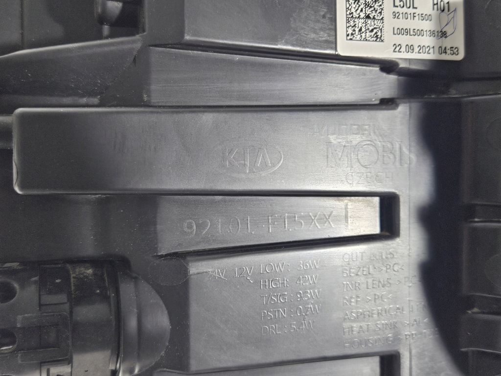 фото №13, Лампа левая перед передняя kia sportage 4 iv lift full led cala eu