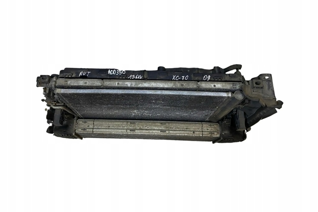 фото №7, Комплект радиатор volvo xc70 ii 6g917a095ad 2.4l дизель 136kw 2008