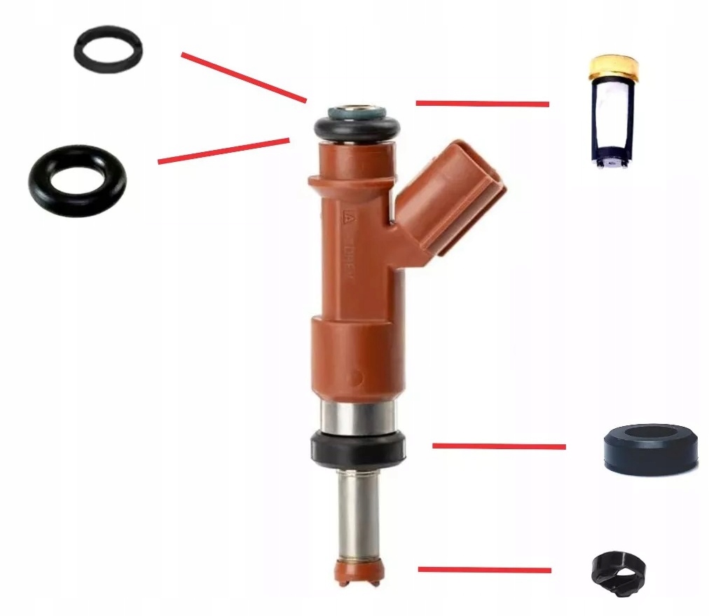 Набір ремонтний форсунки toyota lexus 2gr-fe 23250-0p040 23250-31050 в Україні