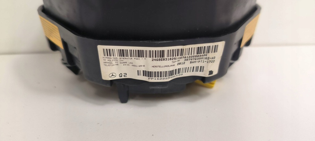фото №5, Подушка повітряна подушка безпеки водія mercedes c w204 lift 2468603102