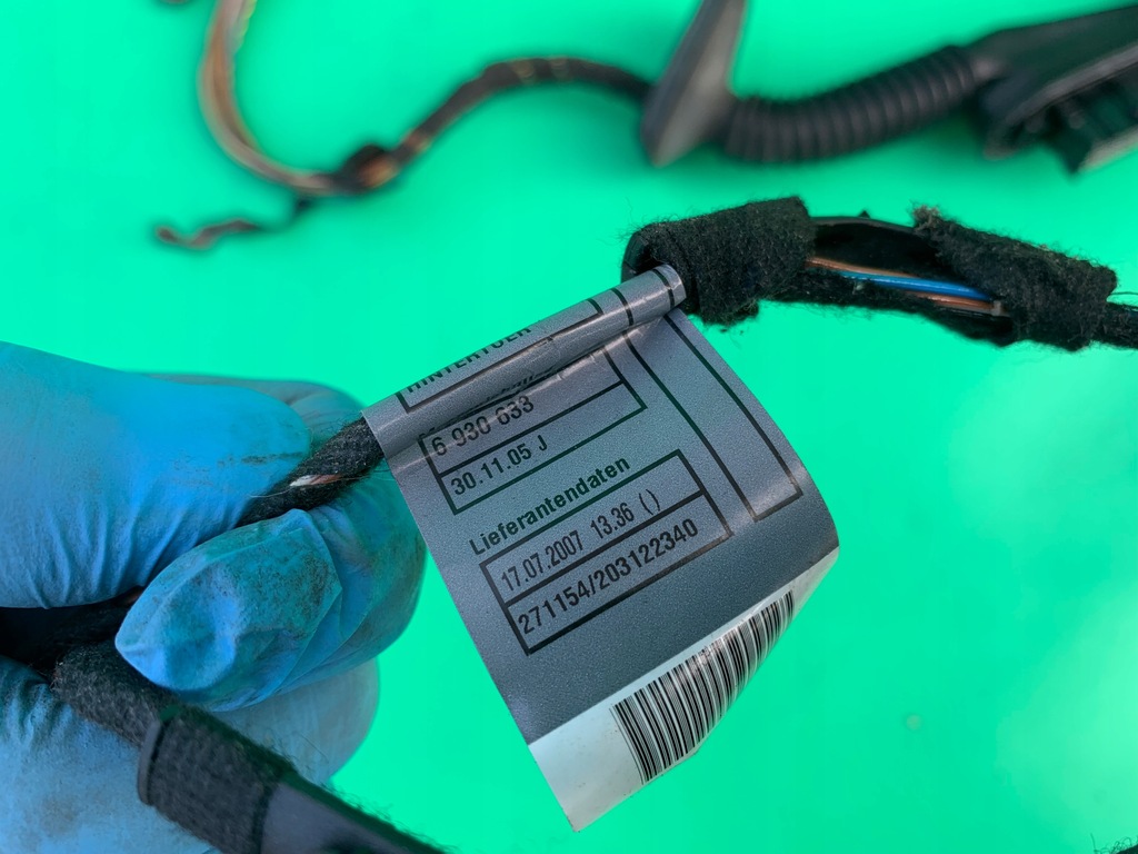 фото №8, Жгут дверь левая задняя электропроводка bmw 3 e90 e91