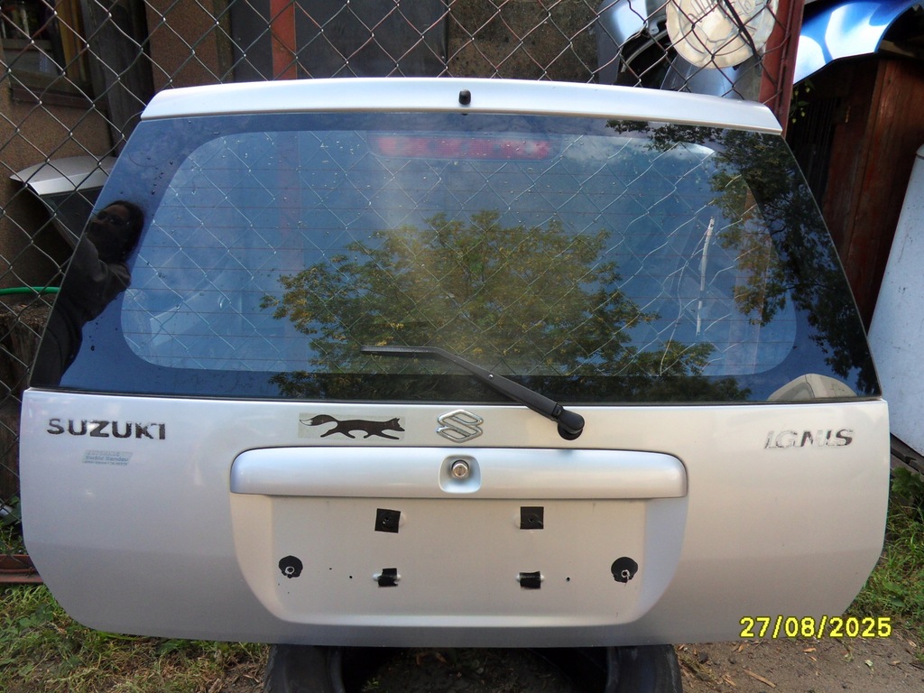 фото №1, Крышка багажника задняя багажника с стекло suzuki ignis