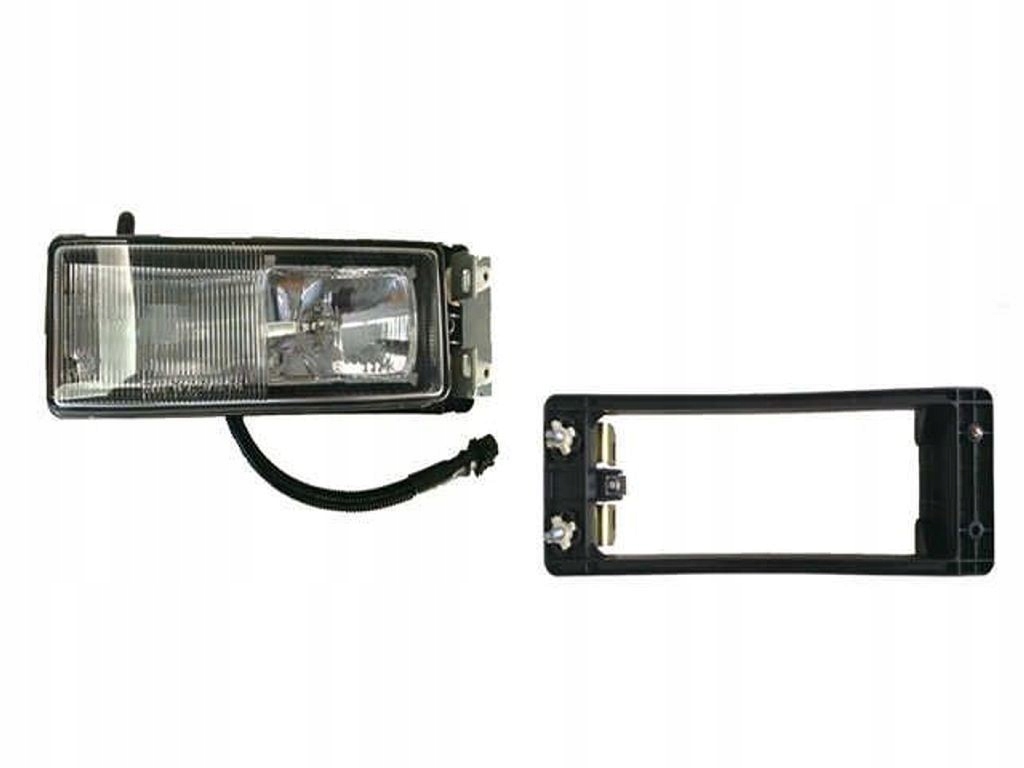 фото №1, Лампа противотуманная фара daf xf левый белый с рамка