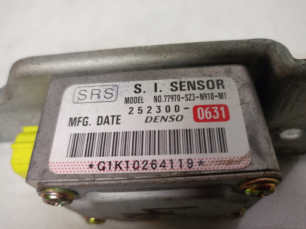 фото №5, Датчик подушок повітряних оригінальний номер honda legend iii ka9