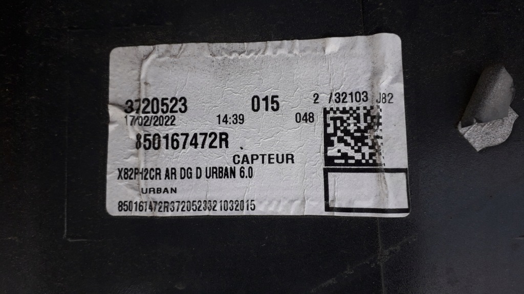 Trafic iii vivaro b бампер правий pdc 850167472r Ціна