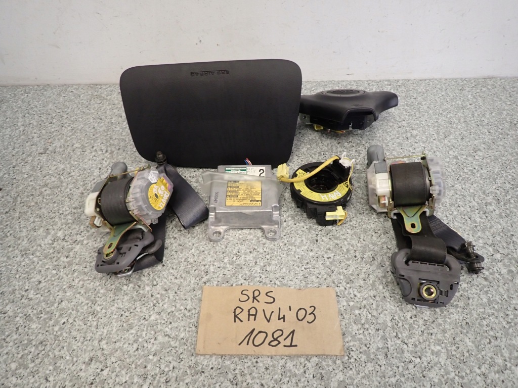 Купить Toyota rav 4 03-05 подушки безопасности воздушные srs набор