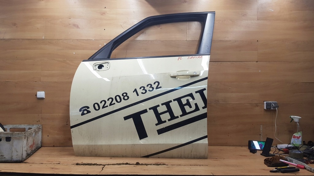 фото №1, Двері перед ліва opel zafira c lift повний