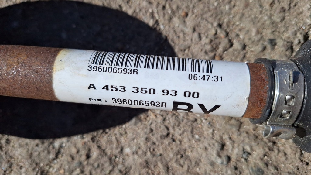 фото №2, Приводной вал задняя renault twingo iii 396006593r