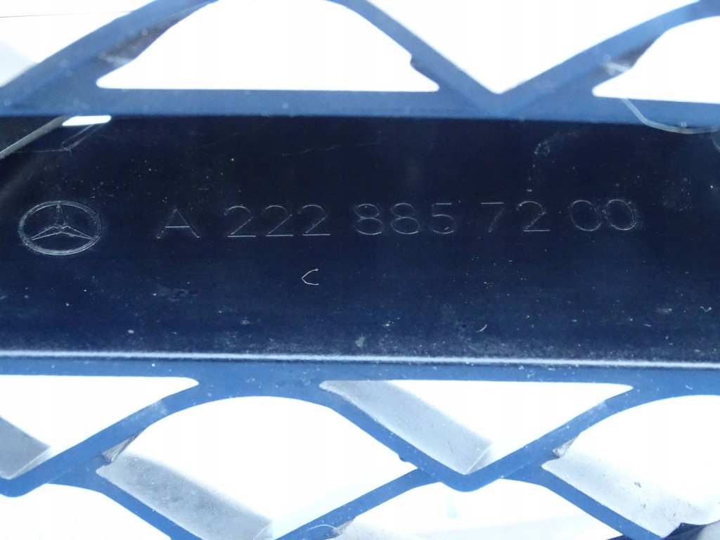 фото №8, Mercedes s amg w222 решётка бампера + датчик a2228857200