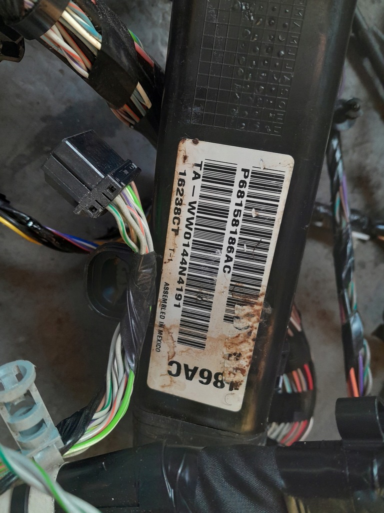 фото №8, Dodge durango wd iii 3.6 2014r джгут електропроводка салону 68158186ac