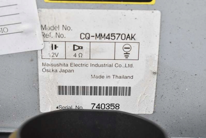 фото №8, Радио радиопроигрыватель cd cqmm4570ak mazda 6 1 i gg lift 05-07