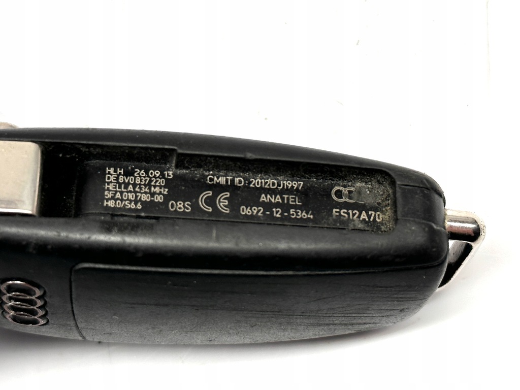 фото №9, Audi a3 s3 8v замок запалювання ключ pilot 1k090851 5q0905865 8v0837220