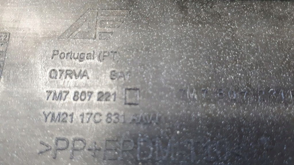 фото №9, Seat alhambra 2000-2010 бампер перед