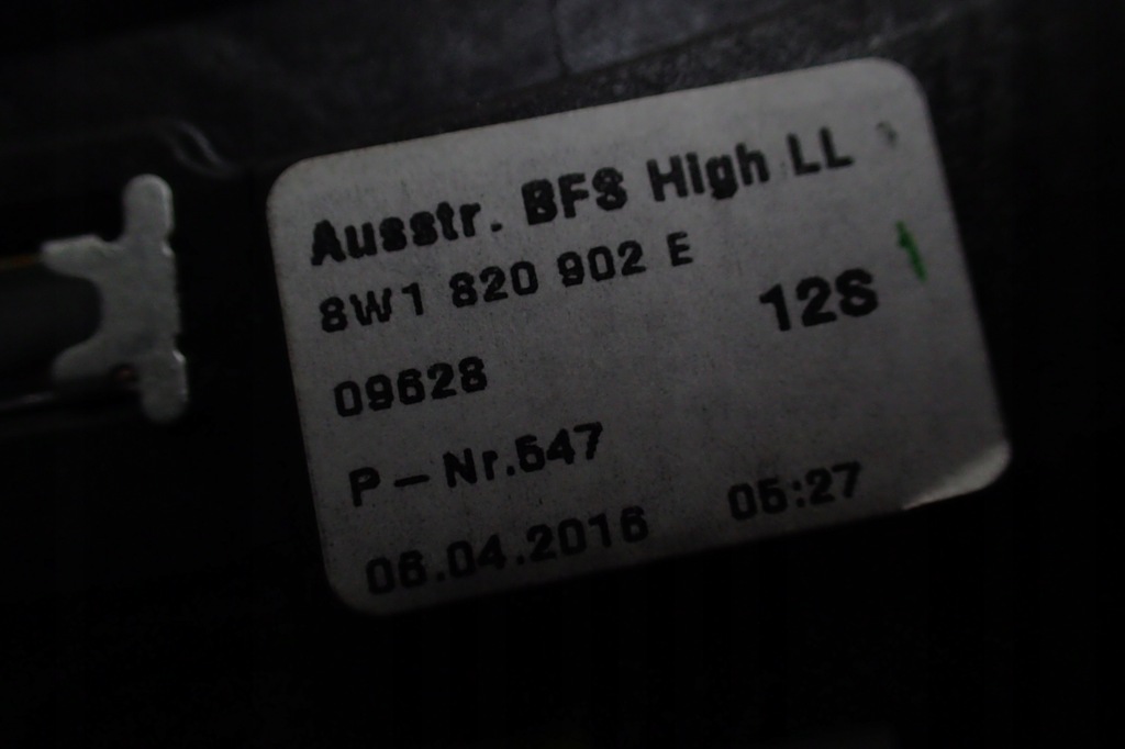 фото №9, ^^ audi a5 8w решётка обдув 8w1820902e