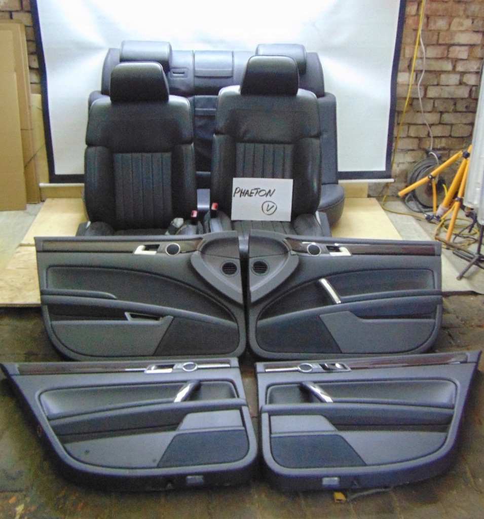 фото №1, Vw phaeton сиденья заднее сиденье кожа вентилируемые