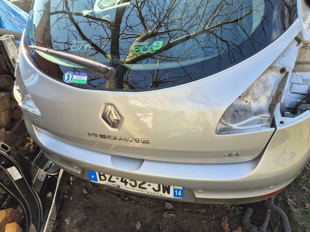фото №3, Крышка багажника багажника renault megane iii хэтчбек hb ted69