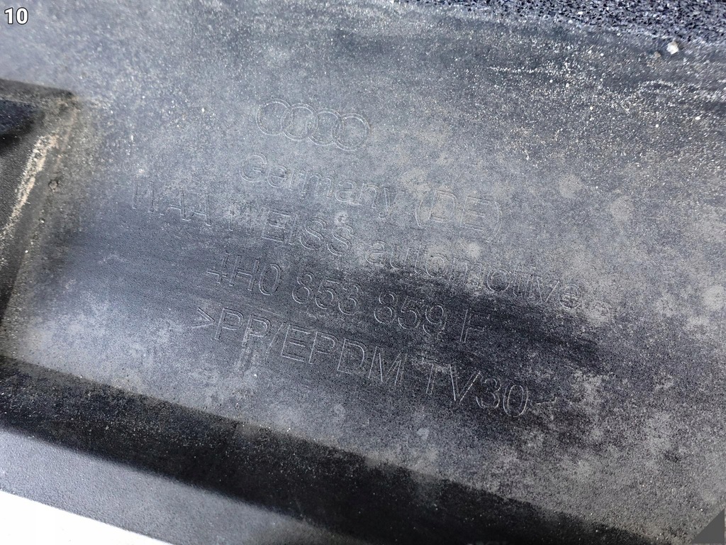 фото №11, Audi s8 plus 4h0 d4 lift 13-17 порог накладка молдинг левая демонтаж y9t ly9t