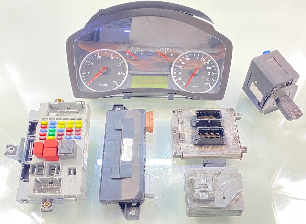 фото №1, Fiat croma ii 05 r 2.2 16v набір стартовий блок керування двигуна