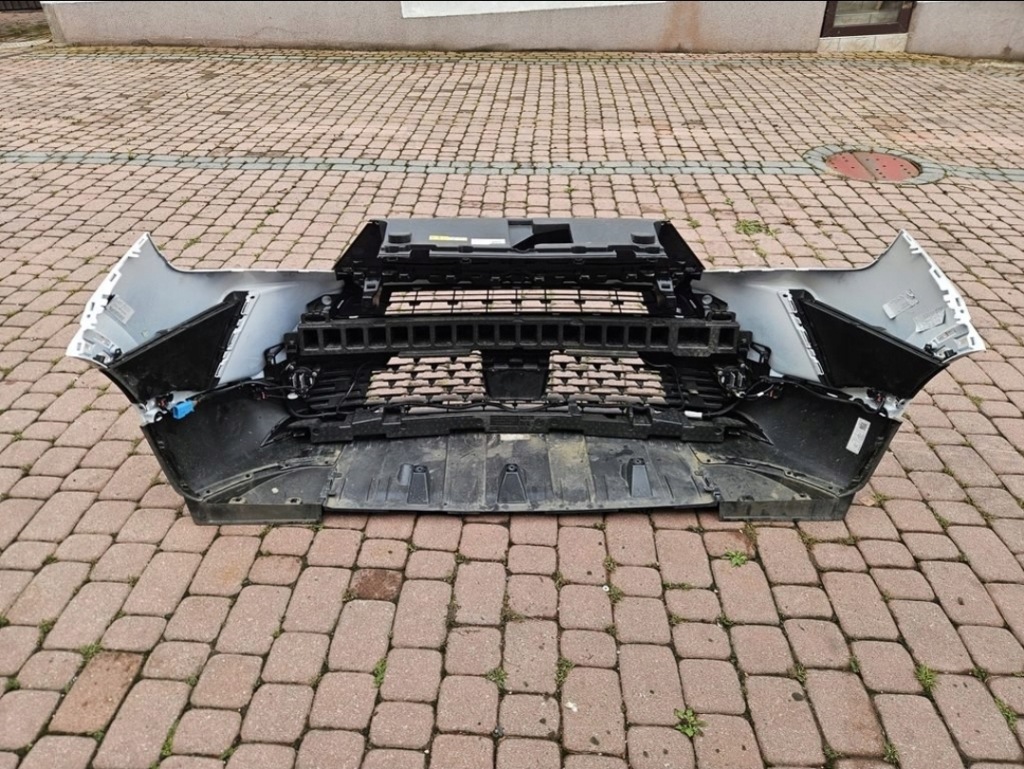 фото №6, Бампер перед передній kompletny решітка радіатора білий ewp ідеальний стан opel mokka b ii