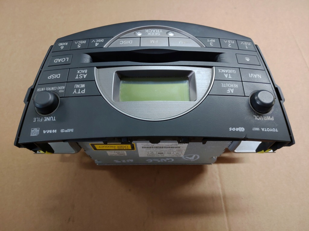 фото №5, Радиопроигрыватель радио заводской cd mp3 toyota rav4 iii lata 2005-2010