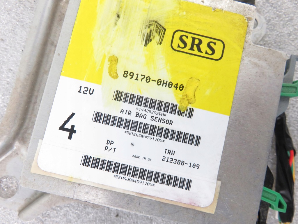 фото №7, Модуль подушка безопасности citroen c1 891700h040