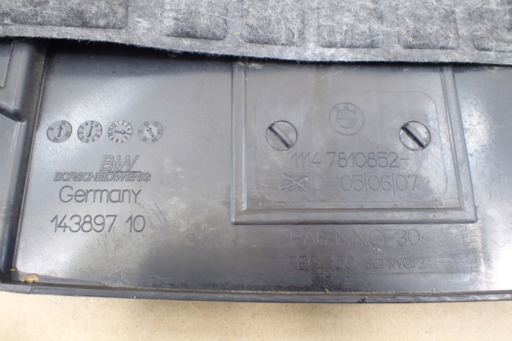 фото №12, Bmw 3 e90 09- кришка захист верхній двигуна 14389710 оригінальний номер