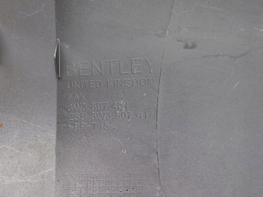 фото №12, Bentley continental 3w3 gtc gt 11-16 бампер задня