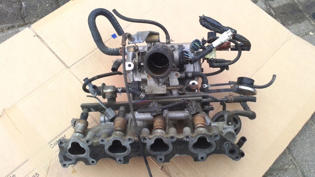 фото №1, Suzuki wagon r+ колектор форсунки дросельна заслінка kpl.