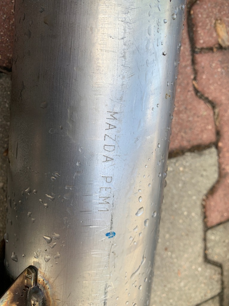 фото №4, Mazda mx5 гаситель конечный новый оригинал