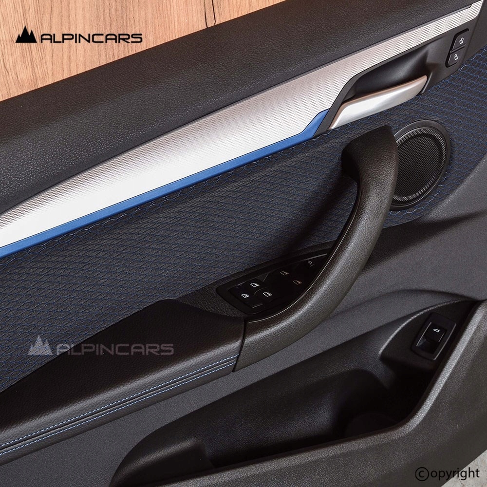 фото №10, Bmw f39 x2 обивка сиденья середина кожа