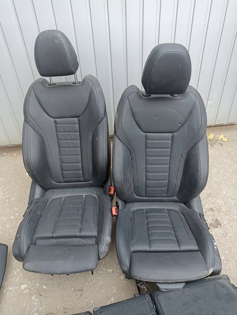 фото №11, Bmw 3 g21 сидіння заднє сидіння шкіра підігрів