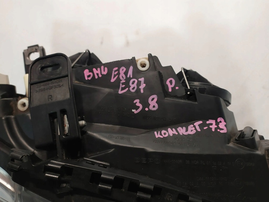 фото №8, Лампа правий перед bmw 1 e87 e81