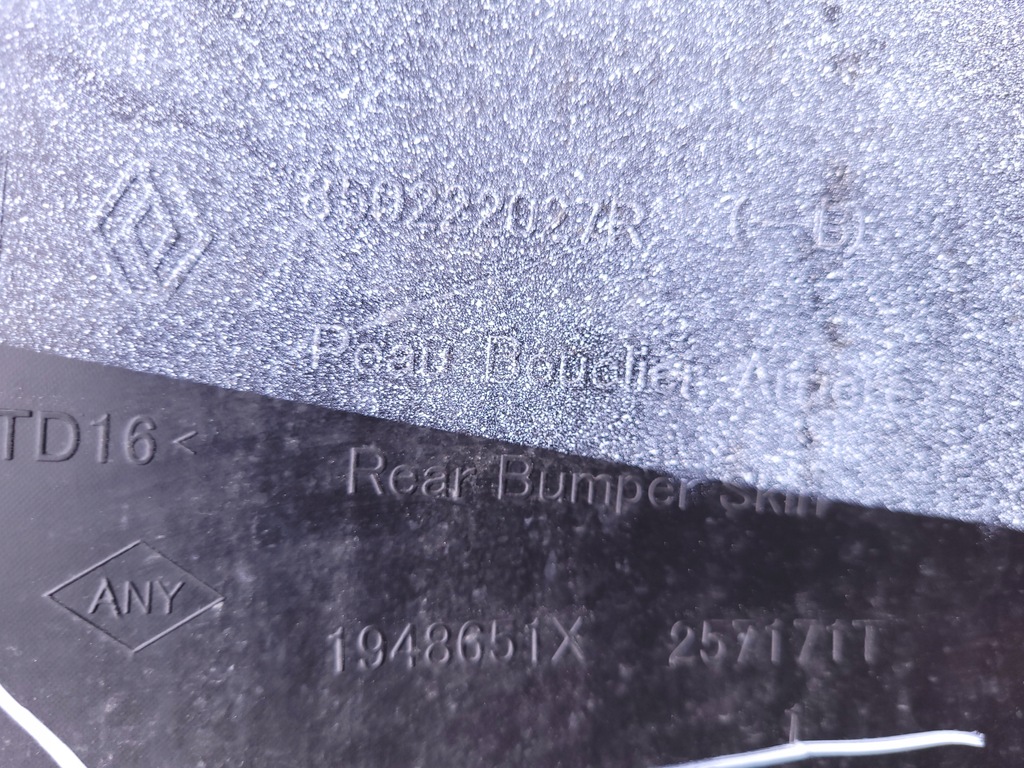 фото №13, Dacia duster ii 2 | бампер спойлер диффузор задняя задний 850222027r | 0573