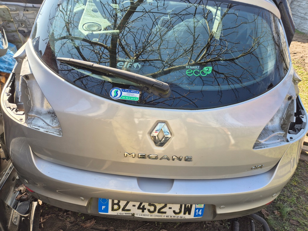 фото №1, Крышка багажника багажника renault megane iii хэтчбек hb ted69